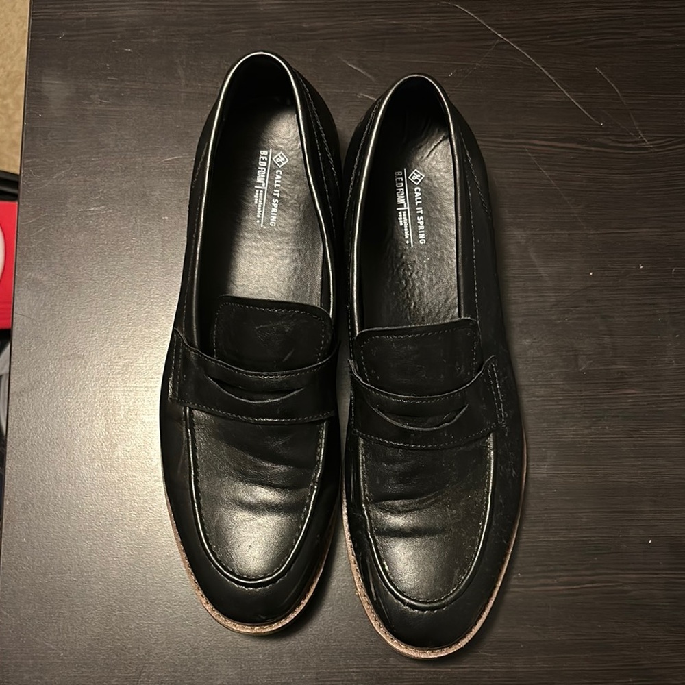 Call it Spring Men's Black Loafers